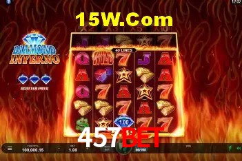 Interface moderna da plataforma 457Bet